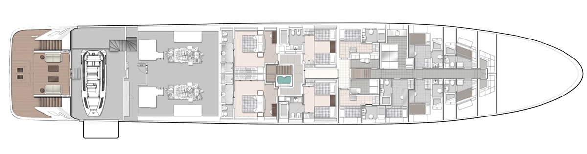 Deck Plan - Majesty 175