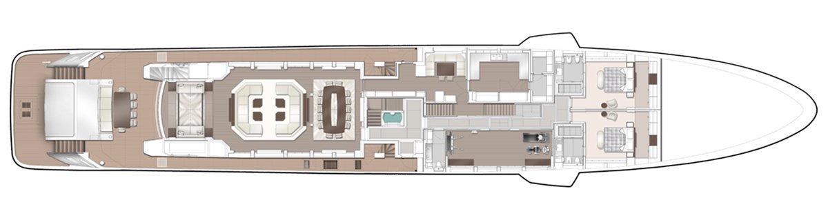 Deck Plan - Majesty 175