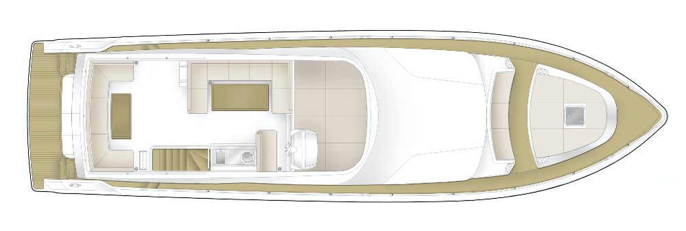 Deck Plan - Majesty 62M