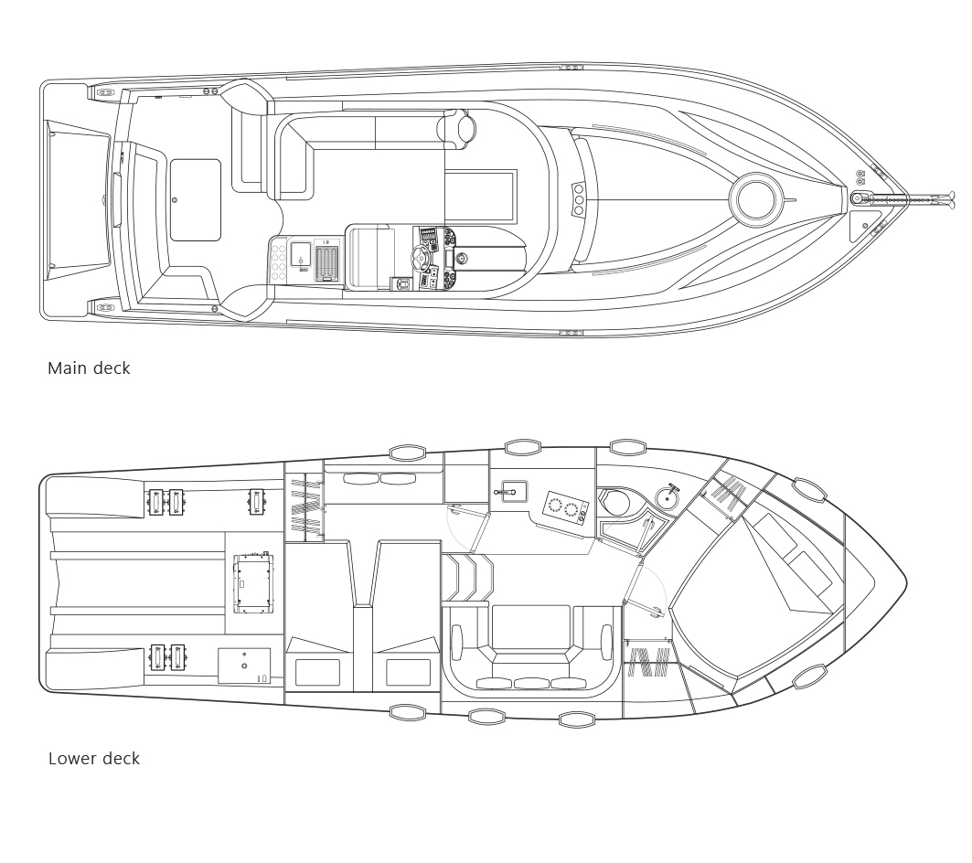 Deck Plan - Oryx 36