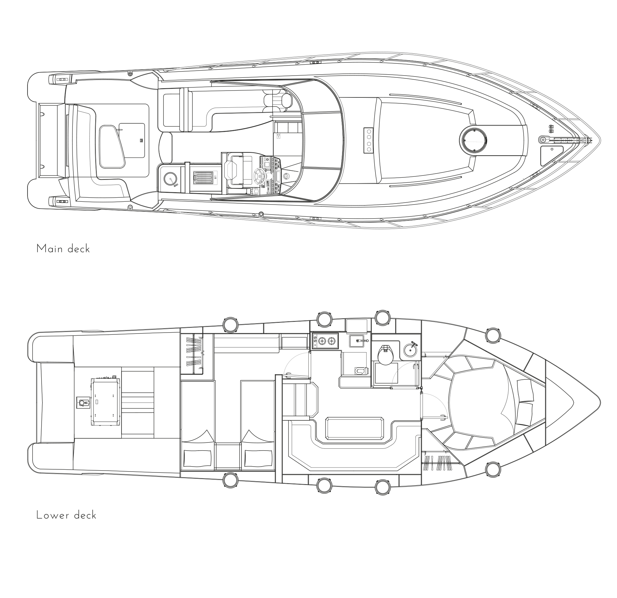 Deck Plan - Oryx 42