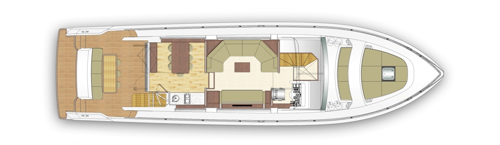 Deck Plan - Majesty 62