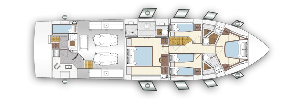 Deck Plan - Majesty 62